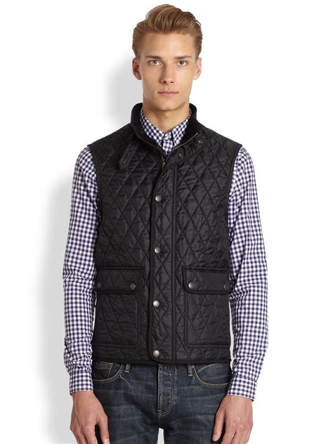 men burberry vest|Burberry men's jackets on sale.